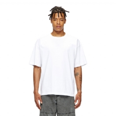 Diesel Men T-shirt with Oval D logo White A195520PLAT