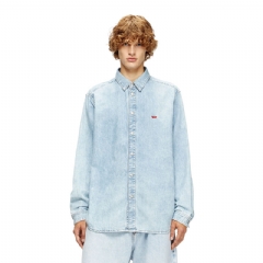 Diesel Men Shirt in denim Light Blue A03534068KC
