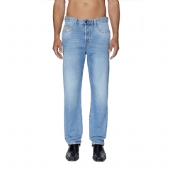 Diesel Men straight jeans 2020 d-viker 09c15 Light Blue A0515609C15