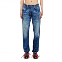 Diesel Men slim jeans 2019 d-strukt 09m17 Dark Blue A0355809M17