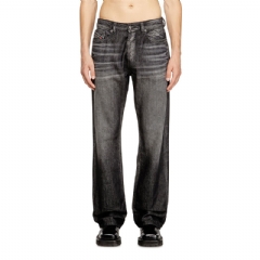 Diesel Men relaxed jeans 1980 d-eeper 09m63 Black/Dark grey A1579509M63