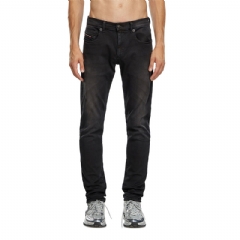 Diesel Men slim 2060 d-strukt joggjeans® 0670m Black/Dark grey A055140670M