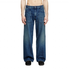 Diesel Men relaxed jeans d-zeta 0dbds Dark Blue A162960DBDS