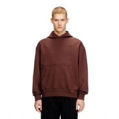 Diesel Men Hoodie with logo embroidery Brown A113040GYCJ