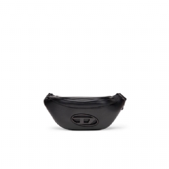 Diesel Men Holi-D-Belt bag in PU and neoprene Black X09884P5925