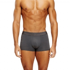 Diesel Men Stretch-cotton boxers with tonal print Grey A175820HNBA