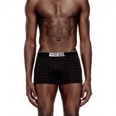 Diesel Men 3-pack of jacquard stretch cotton boxers Black A193910LKDH