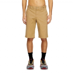 Diesel Men Stonewash cotton shorts Beige A204550EPCH