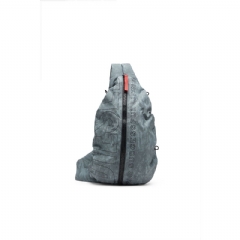 Diesel Men Zip-D Single-shoulder backpack with adjustable strap Grey X10053P8775