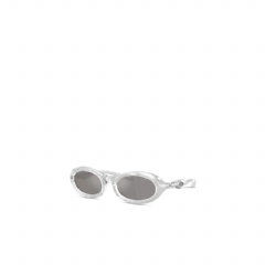 Diesel Men Oval sunglasses Grey LX301100LEN