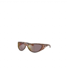 Diesel Men Cat-eye style sunglasses Bronze LX300400LEC