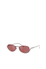Diesel Men Oval sunglasses Red LX100400LEC