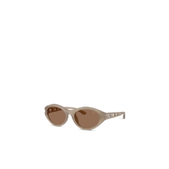 Diesel Men Oval sunglasses Beige LX300500LEN