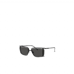 Diesel Men Rectangle sunglasses Black LX100200LEN