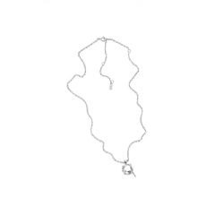 Diesel Men Sterling Silver Diamond Cut Necklace Silver DL135500DJW