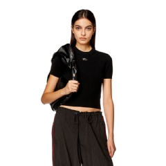 Diesel Women Wool and cashmere top Black A130140GEAY