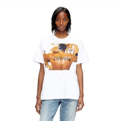 Diesel Women T-shirt with graphic print White P015630SPCK