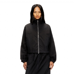 Diesel Women High-neck technical JoggJeans jacket Black A16344068SJ