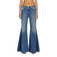 Diesel Women flare jeans 1970 d-bleess 09m56 Medium blue A1788709M56