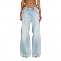 Diesel Women relaxed jeans 1996 d-sire 09m53 Light Blue A0692509M53