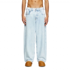 Diesel Women relaxed jeans 1997 d-enim 09m74 Light Blue A1803309M74