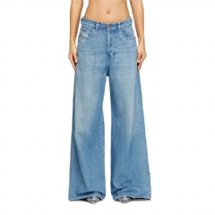 Diesel Women relaxed jeans 1996 d-sire 09q18 Medium blue A2386609Q18
