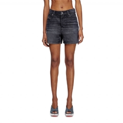 Diesel Women Denim shorts Black A190600DBEM