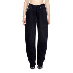 Diesel Women relaxed jeans 1974 d-ellz 09l54 Dark Blue A2209409L54