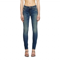 Diesel Women skinny jeans 2017 slandy 09l95 Medium blue A0410809L95