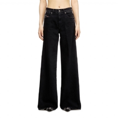 Diesel Women flare jeans 1978 d-akemi 09n89 Black/Dark grey A0362409N89