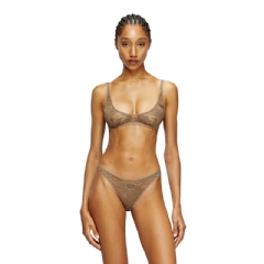 Diesel Women Camo lace bralette Brown A183020DRAK