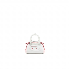 Diesel Women 1DR Dome-Colour-block mini bowling bag White X10369PR886