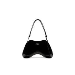 Diesel Women Play-Glossy shoulder bag Black X09100P6255