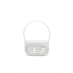 Diesel Women 1DR-Iconic shoulder bag in nappa leather White X08396PR818