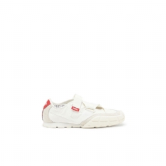Diesel Women S-Pagodha-Tongue-free strap sneakers in ripstop White Y03732P8404