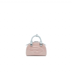 Diesel Women 1DR Dome-Mini crossbody bag with naplak effect Pink X10464P8768
