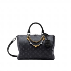 Louis Vuitton Women Speedy Soft 30 Monogram Eclipse M15102