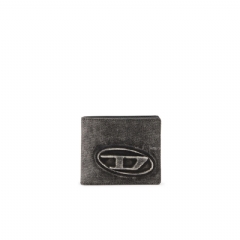 Diesel Women Wallet in washed denim Dark grey X10610P8764