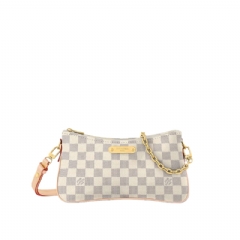 Louis Vuitton Women Pochette Liv Damier Azur N00228