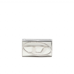 Diesel Women Wallet bag in mirrored leather Silver X09809PS202