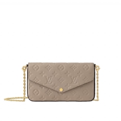 Louis Vuitton Women Pochette Félicie Turtledove M82609