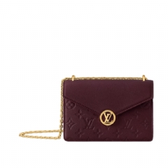 Louis Vuitton Women Wallet On Chain Rosy Garnet M25814