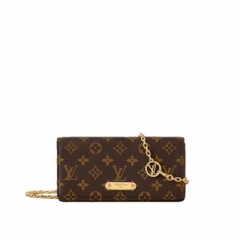 Louis Vuitton Women Wallet On Chain Lily Monogram M82509
