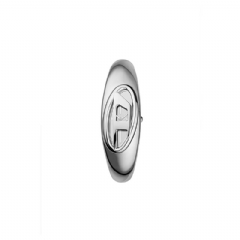 Diesel Women Wonder-D Two-Hand Stainless Steel Watch Silver DZ560600QQQ