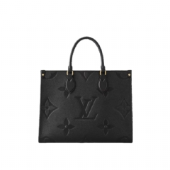 Louis Vuitton Women Onthego MM Dark Black M45595