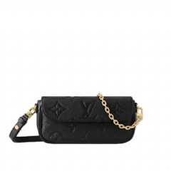 Louis Vuitton Women Wallet On Chain Ivy Black M82154