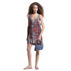 Louis Vuitton Women Floral Vine Godet Dress 1AHHYM