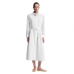 Louis Vuitton Women Monogram Accent Shirt Dress 1AHHZI