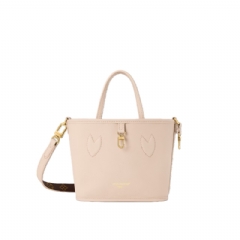 Louis Vuitton Women Neverfull Bandoulière Inside Out BB Limestone/Monogram M25657