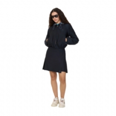 Burberry Women Pleated Stretch Nylon Mini Skirt Silhouette blue 81161891